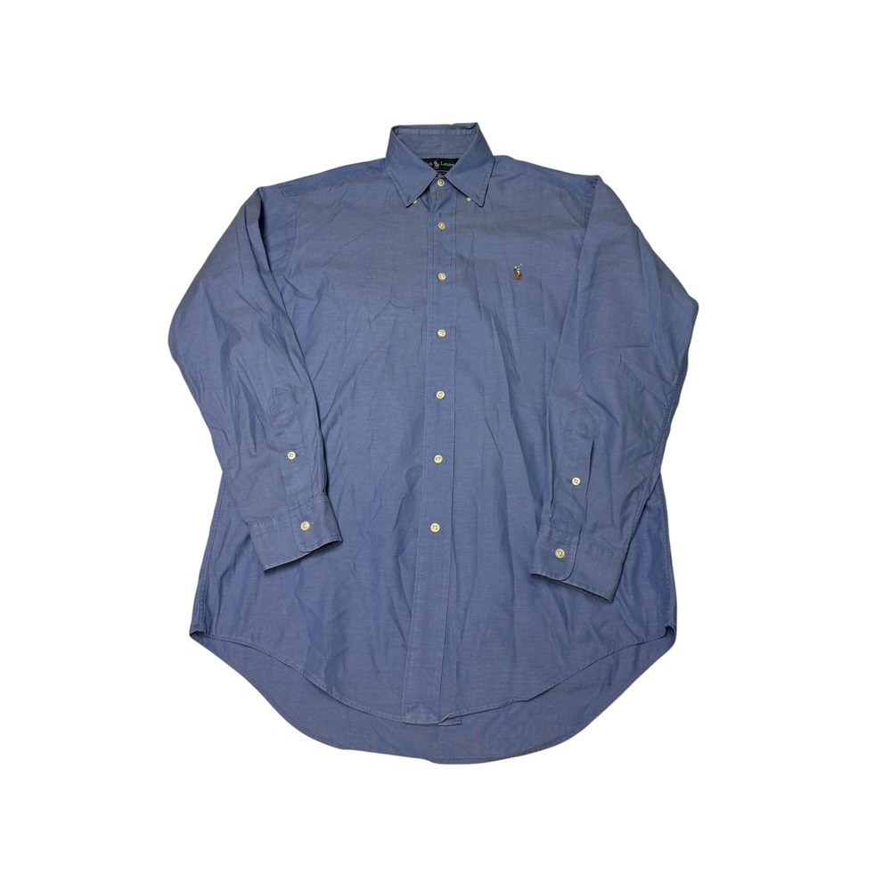 Polo Ralph Lauren Yarmouth Pinpoint Button Down Shirt Mens 14.5 32